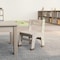 Flash Furniture Bright Beginnings  Commercial Grade Wooden Classroom Chairs, 9" Seat Height with Non-Slip Foot Caps and Built-In Carrying Handle, Natural, PK2 MK-KE24428-GG - alternate 8